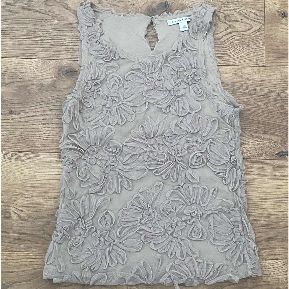Banana Republic Beige Lace Top - XS